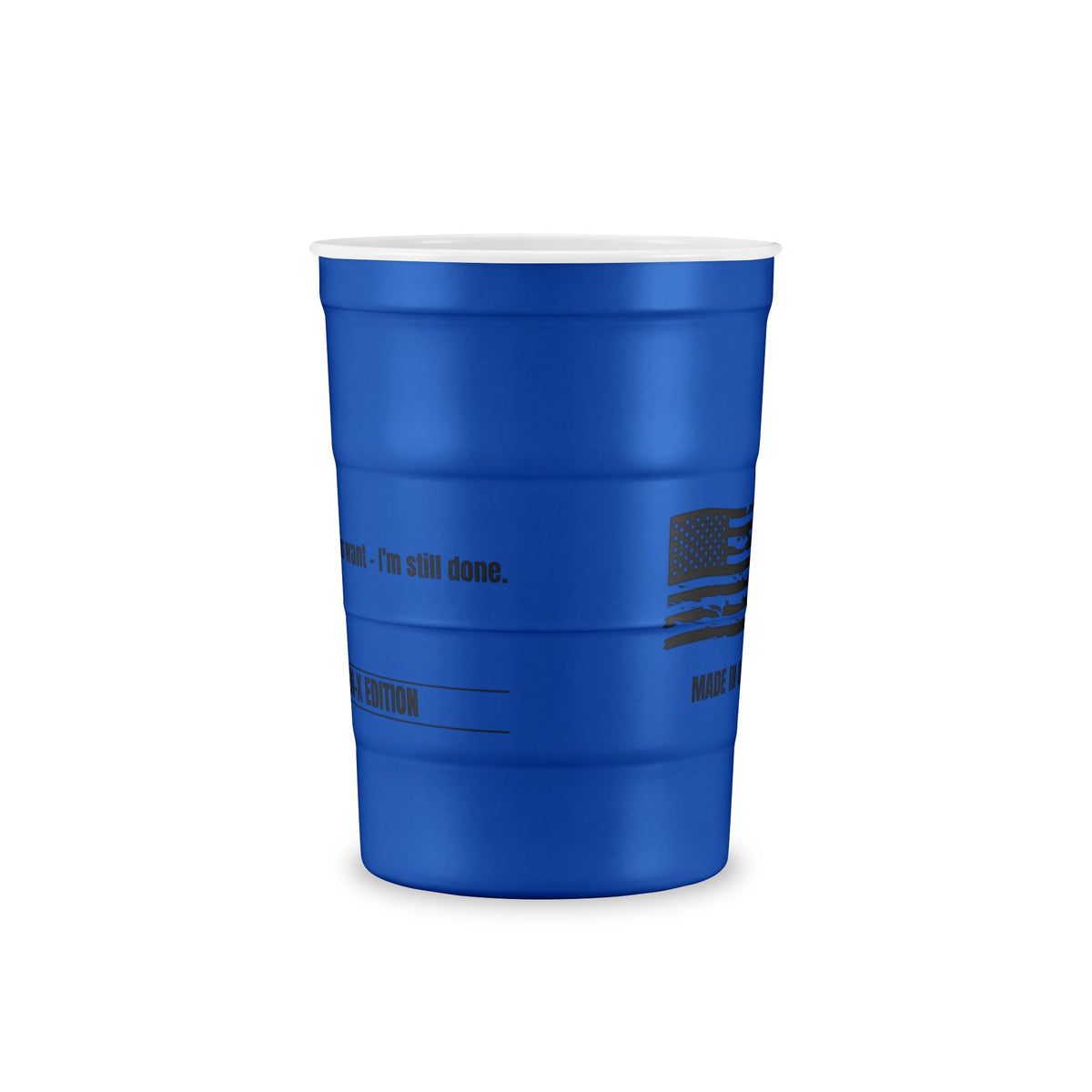 F-CAW-F CROW Steel 16 OZ CUP - Gen-X Edition - Made in USA