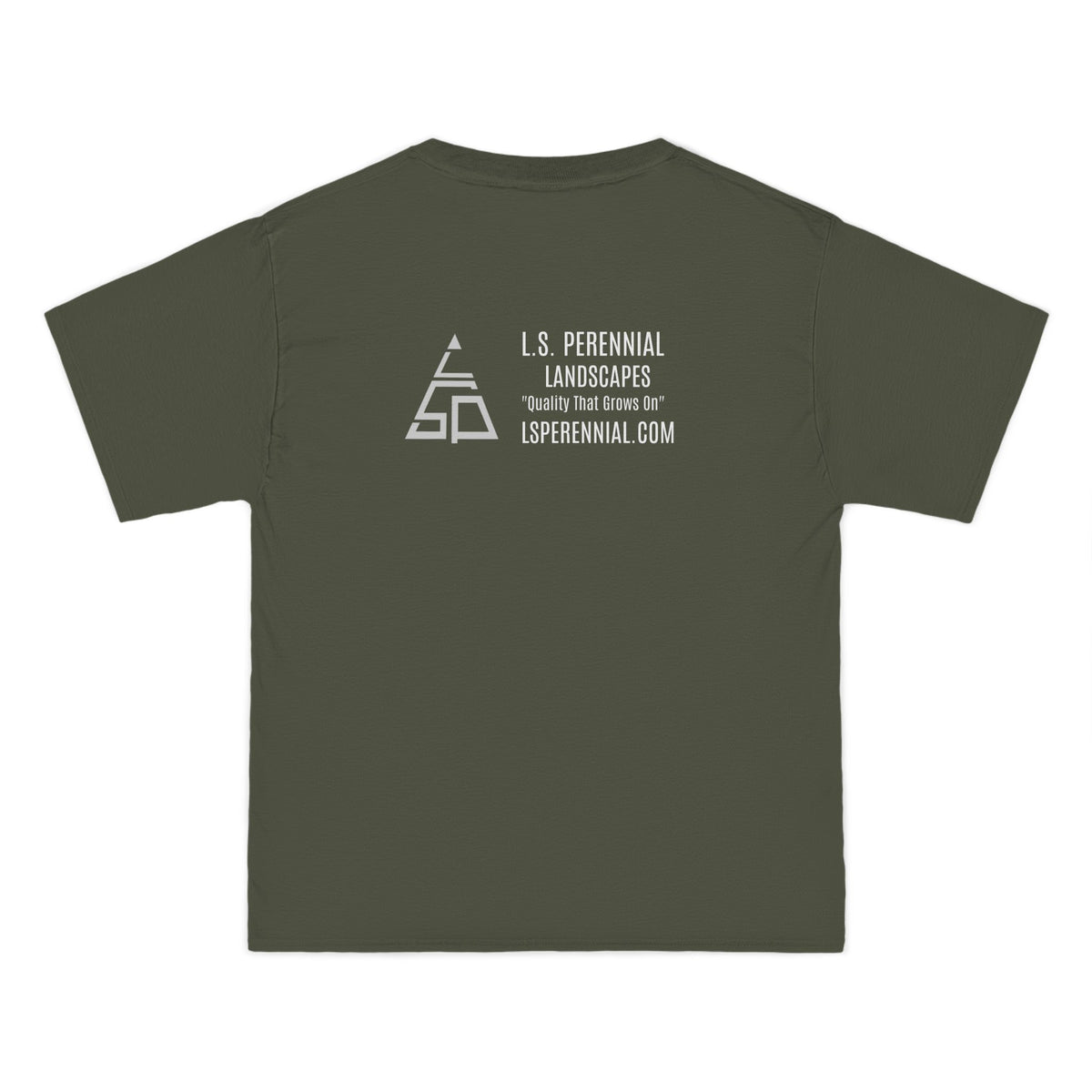 LS PERENNIAL LANDSCAPES CREW T SHIRT 100% COTTON