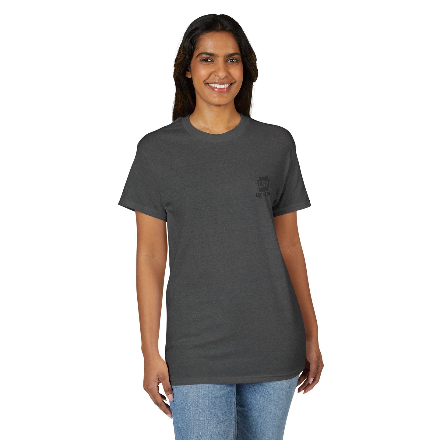 PRECISE BY NATURE T-Shirt — Trees around Tree Ring Graphic Tee for Nature Lovers