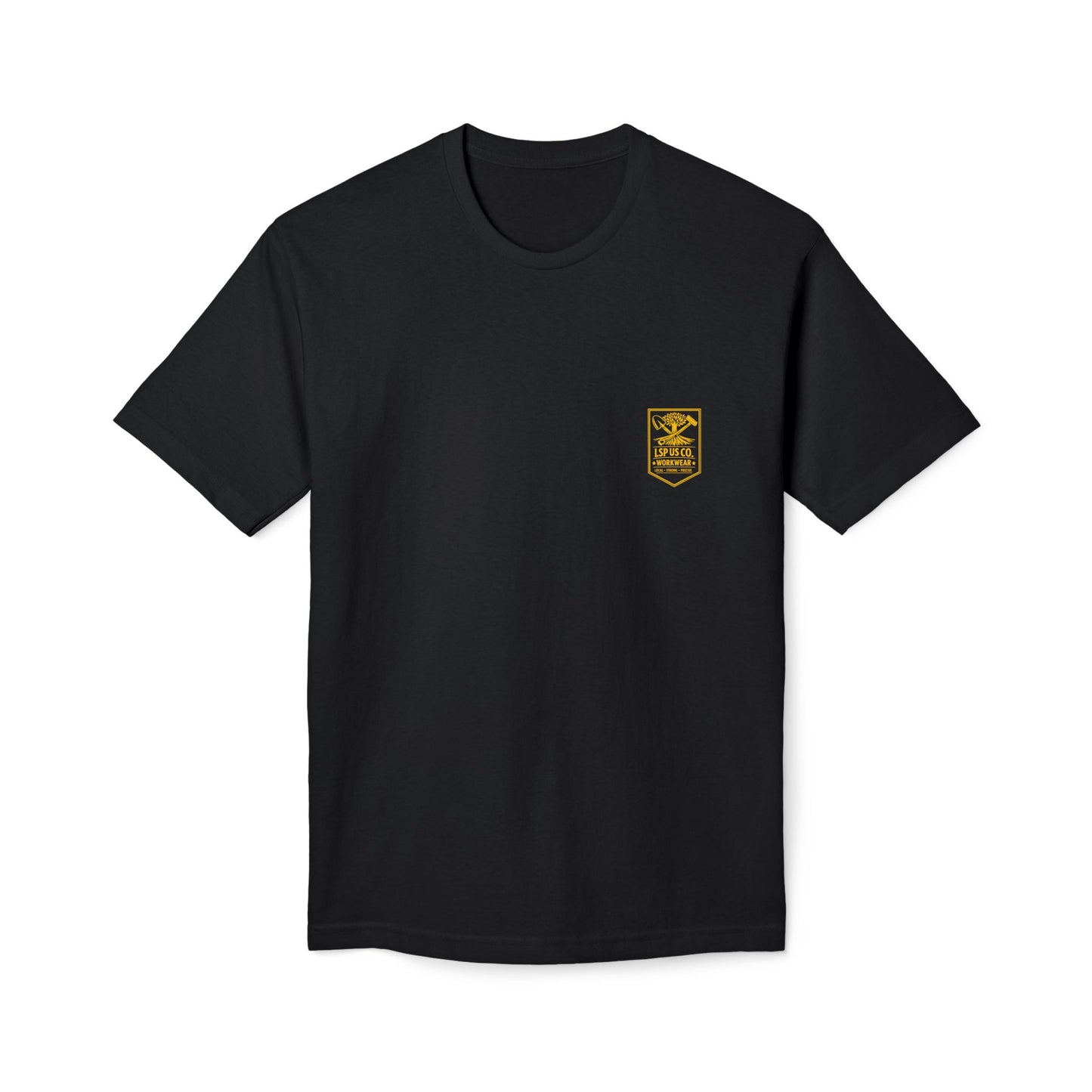 LSP US CO. LOCAL STRONG PRECISE Vintage Graphic T-Shirt