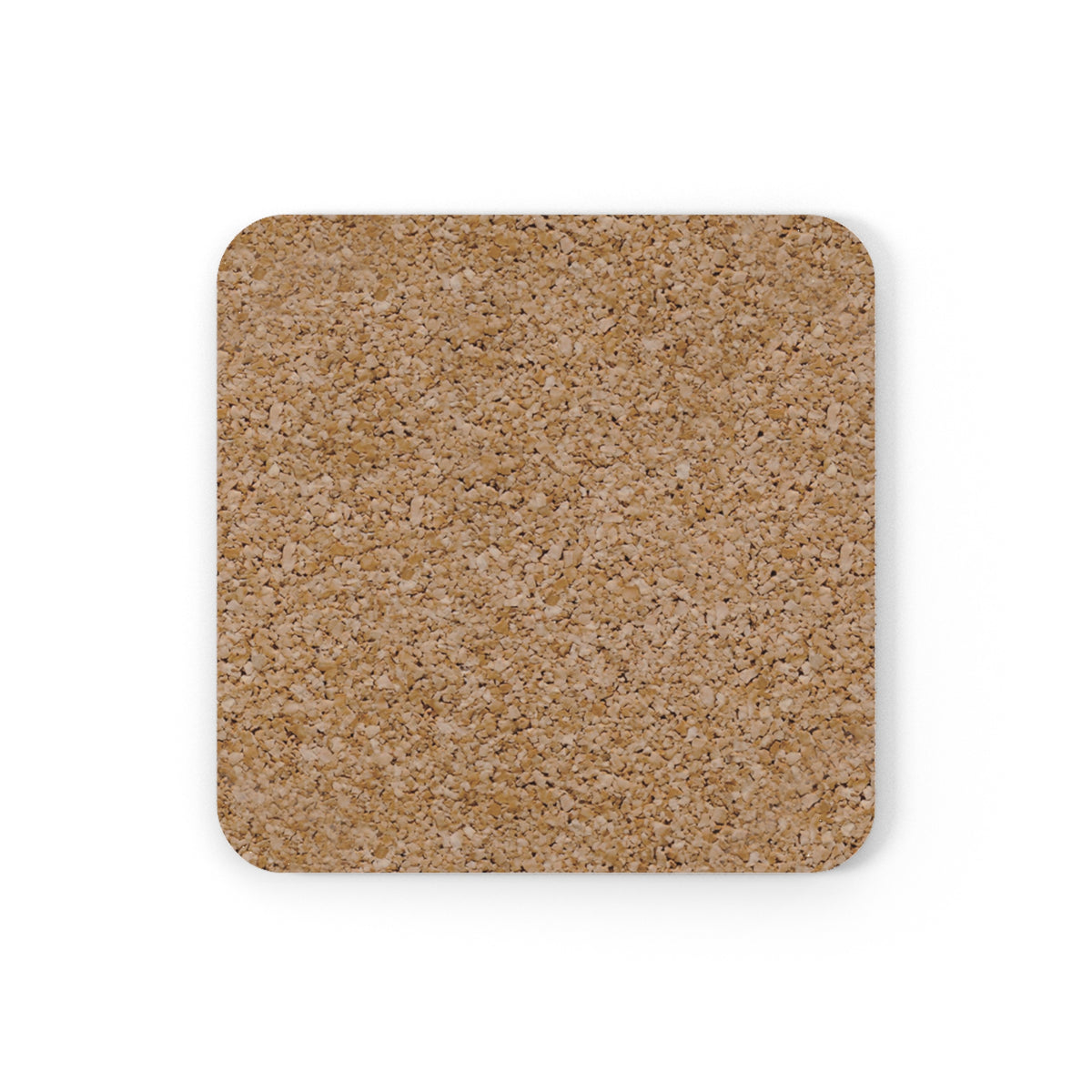 LSP US CO Keystone Logo Cork Coaster — 'Local. Solid. Precise.' Round Drink Coaster (Made in USA)