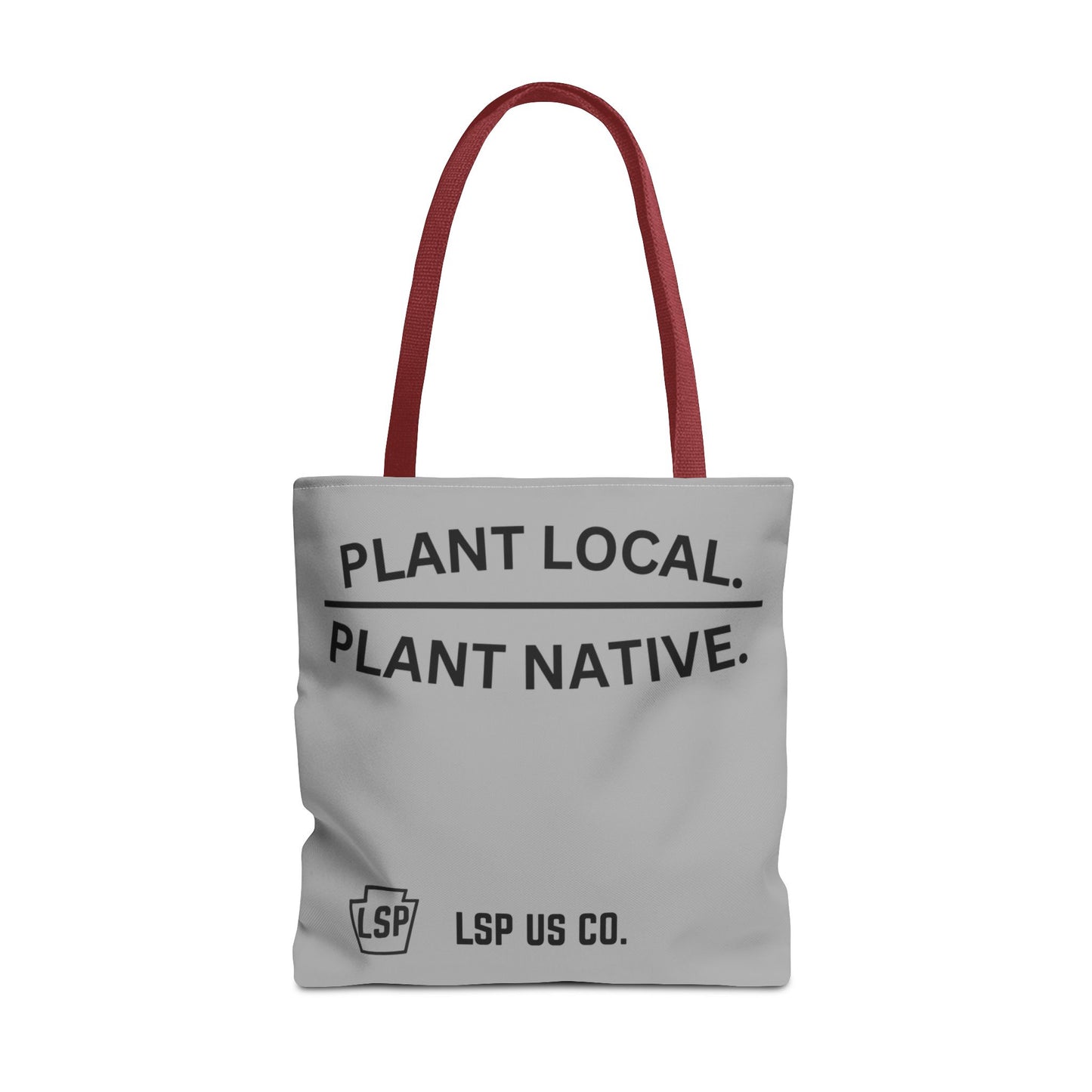 LSP US CO Plant Local Plant Native Tote Bag - Tree-Ring Graphic Eco Shopper