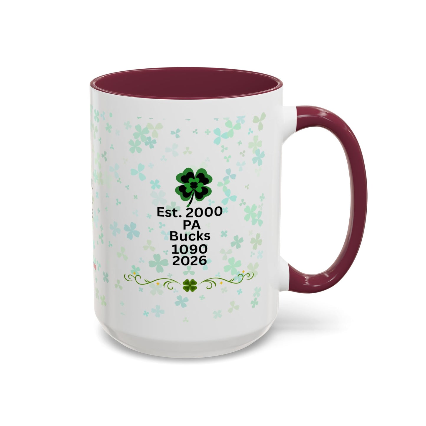 LSP US CO Local Solid Pride Coffee Mug — Est. 2000 PA Bucks 1090 2026 15oz