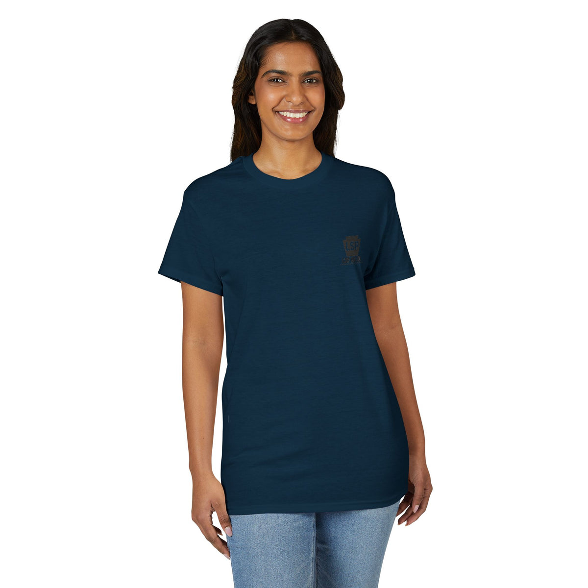 PRECISE BY NATURE T-Shirt — Trees around Tree Ring Graphic Tee for Nature Lovers