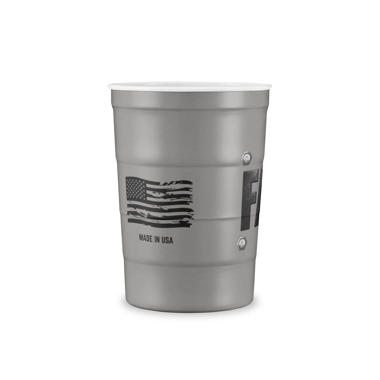 FAFO STEEL 16 oz Cup - Decisions Have Consequences - Made in USA